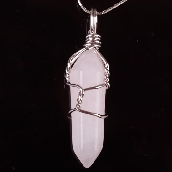Rose Quartz Микс Кристалл Камень Опал Малахит Лапис Зеленый Хаулит Камень Оникс розовый кварц, Сердолик Граненый Шарик Твининг кулон 1 шт - Окраска металла: Rose Quartz