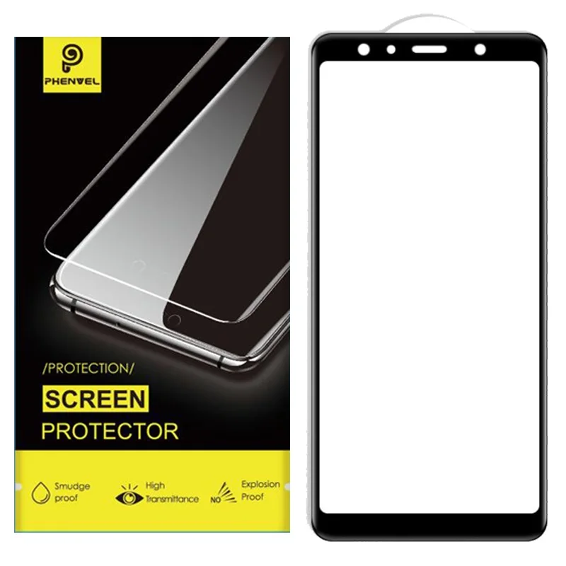 Закаленное стекло для samsung galaxy a7 a8 a9 2018 5d Защита экрана a9s nano защитная стеклянная