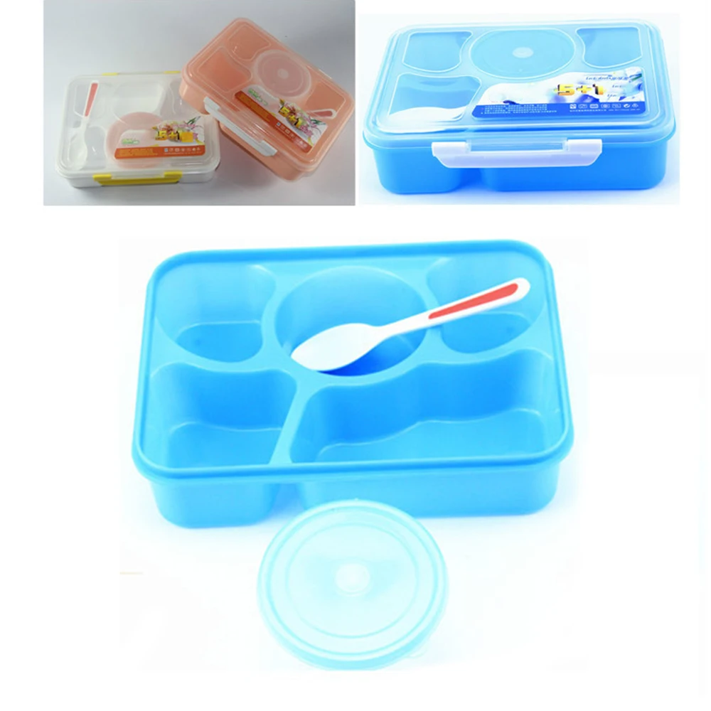 Новая коробка для микроволновой печи Bento детский Ланч-бокс пикника еды фруктов