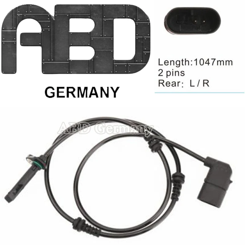 ABD Германия ABS Датчик скорости колеса 205 905 81 03 для Mercedes Benz C W205 S 205|Датчик ABS| |