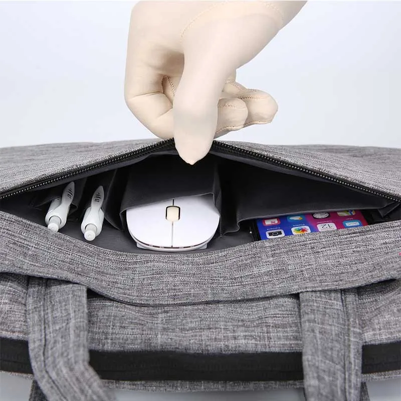 Nworld Мужская и женская сумка для ноутбука переноски Офисная деловая Macbook air 13 hp xiaomi