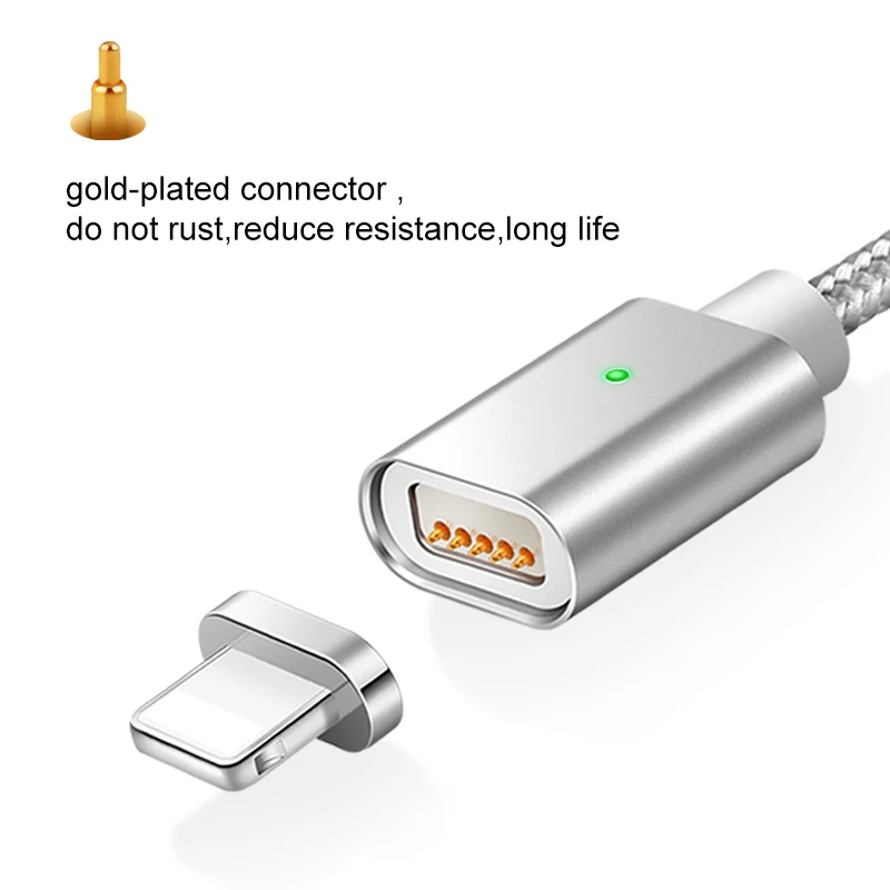 Elough E04 Magnetic Cable For iPhone XS X 7 5 6 Plus iPad Phones Fast Charging USB CableData Wire charger cable | Мобильные телефоны