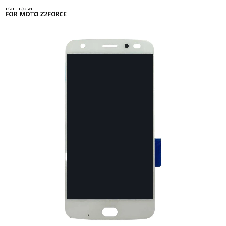 Оригинальный ЖК дисплей для Motorola MOTO Z2 Force XT1789 01 / 04 дигитайзер сенсорный экран в