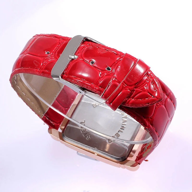 

Luxury Rose Gold Alloy Rectangle Watch Women Clock Quartz Casual Fashion Wristwatch Ladies Dress Bayan Saat 2019