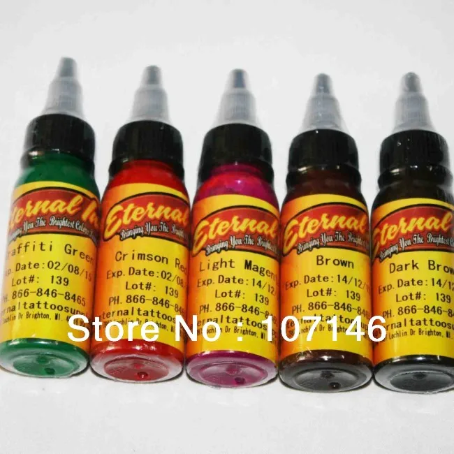 Чернила для татуировок Pro 40 цветов 1 унция 30 мл|ink power|ink refill kit epsonink jeans |