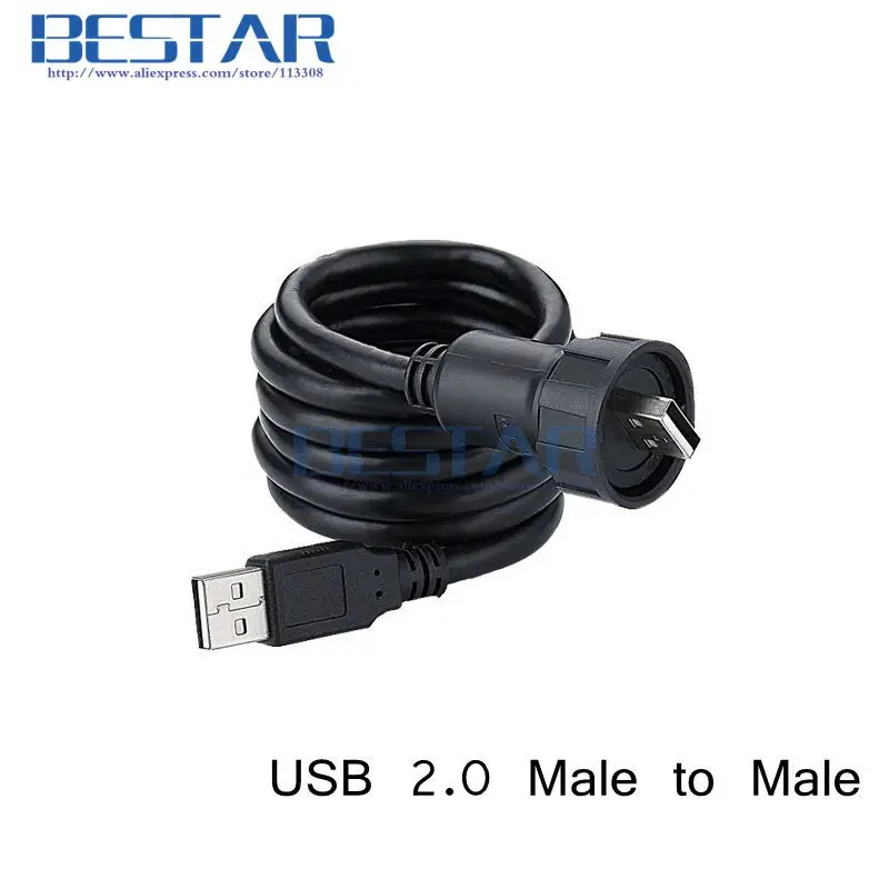 USB 2 0 IP67 водонепроницаемый IP 67 соединительный кабель 1 м 3 фута разъем | Компьютеры