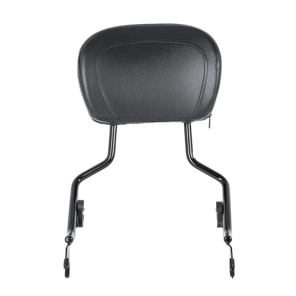 Мотоцикл Detachables вертикальной спинки Pad Сисси Бар Для Harley Touring Road King Street Glide Electra Glide Ultra 2009