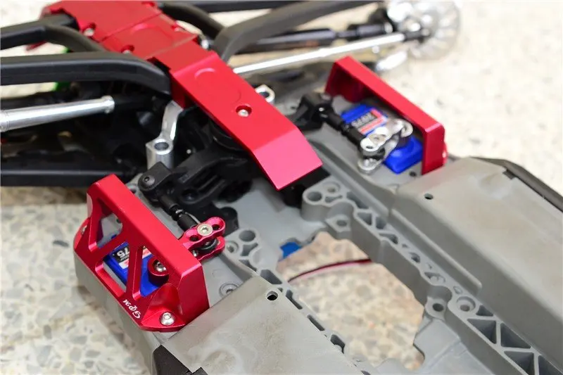 Алюминиевый протектор сервопривода-набор из 2 предметов для TRAXXAS E-REVO 0 86086-4 REVO ERVO3.3