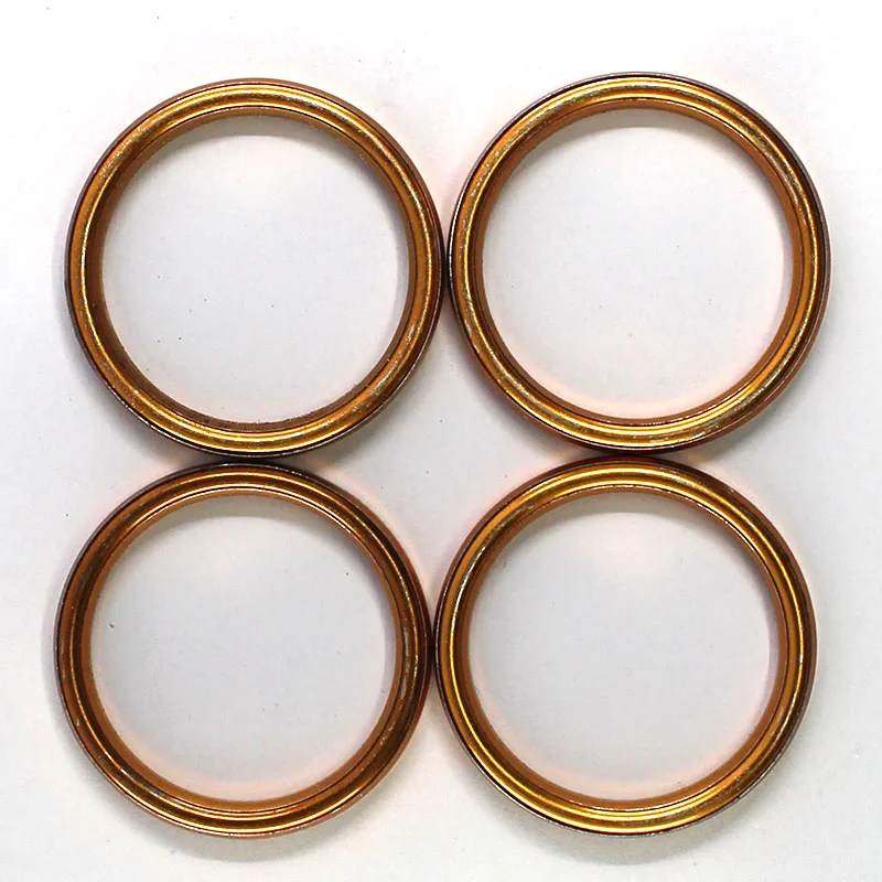 4PCS For SUZUKI DR650SE SV650/A/F/S/SA/XA SV 650 DR650 SE DR 2001 2002 2003 2012 2013 2014 2015 engine Exhaust Pipe Gasket | Автомобили и