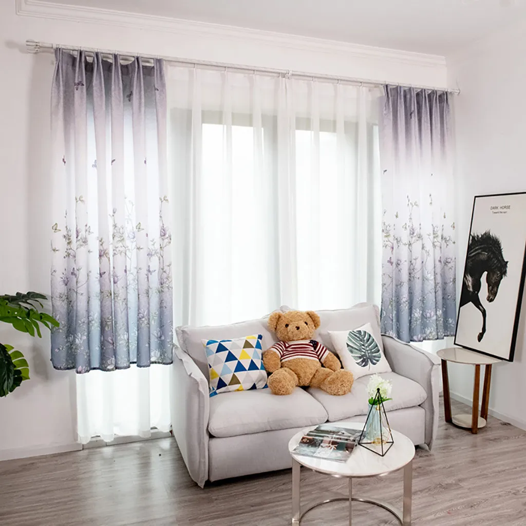 Gacsidy Store 1 шт. 200 × 100 см занавеска для окна драпировка панель затенение шарф