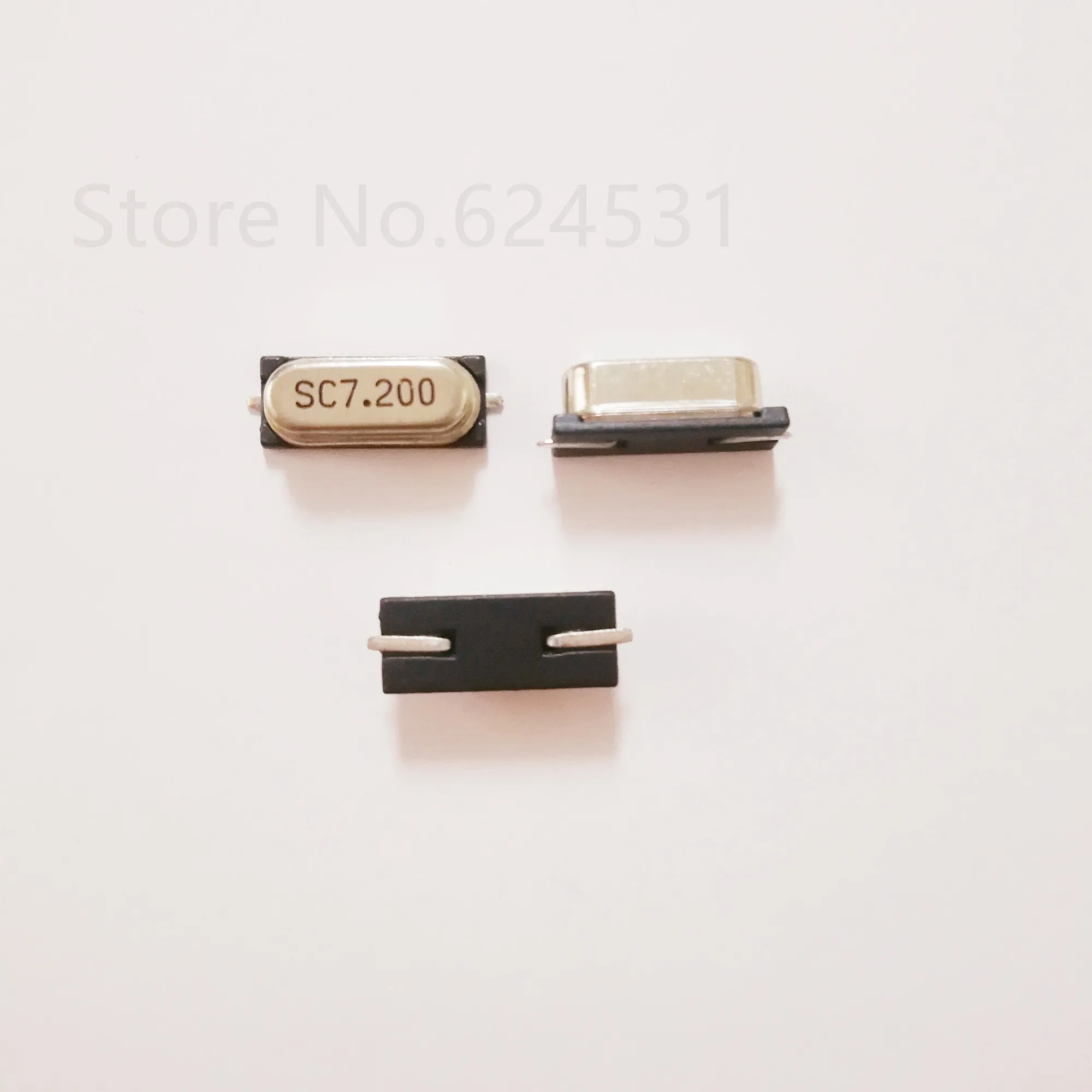 10pcs Quartz crystal HC-49SMD 7.2MHZ SMD 49SMD 7.200M Resonator | Электронные компоненты и принадлежности