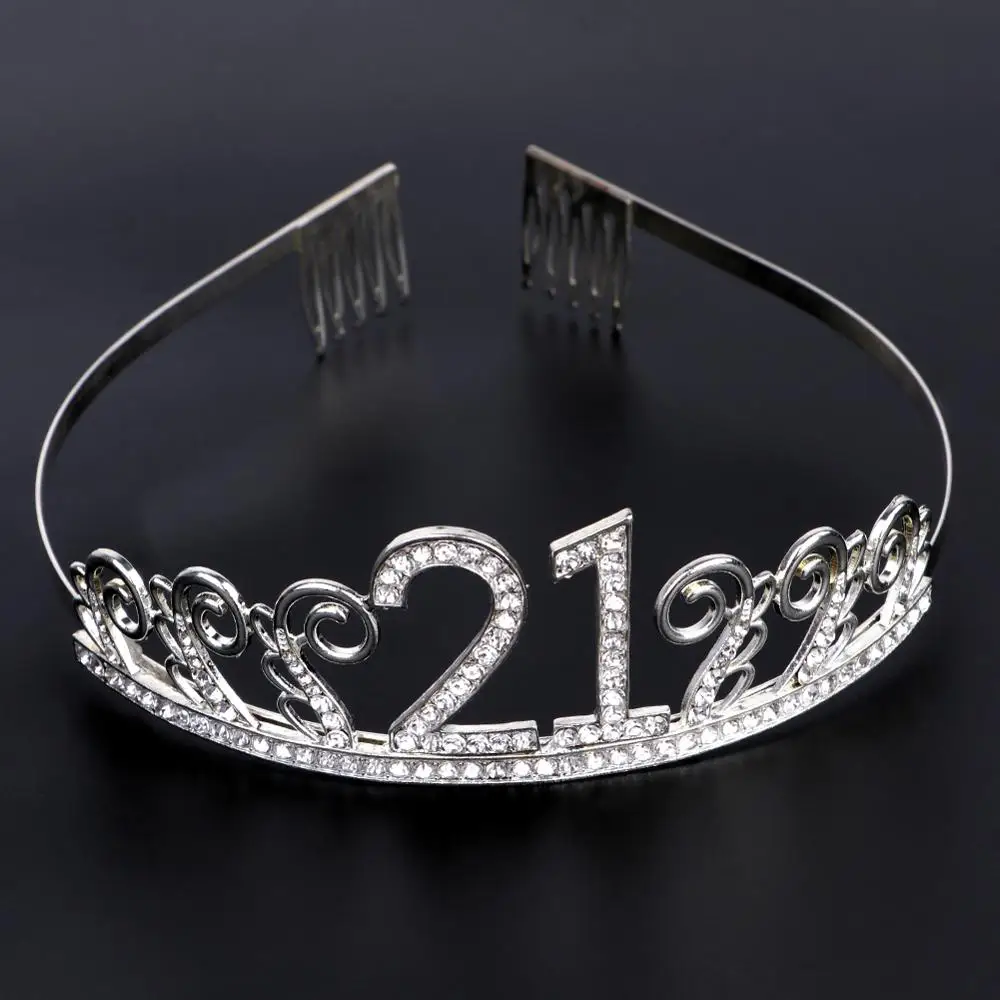 OurWarm девушка блеск Русалка Sash 180X10 см девочек день рождения принцессы корона 21st
