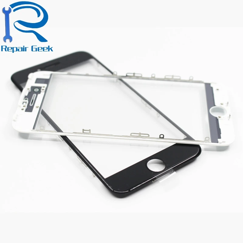 10 шт холодного пресса 3 в 1 переднее стекло экрана с рамкой OCA для iPhone 5 5c 5S 8 7 6 6s plus AAA
