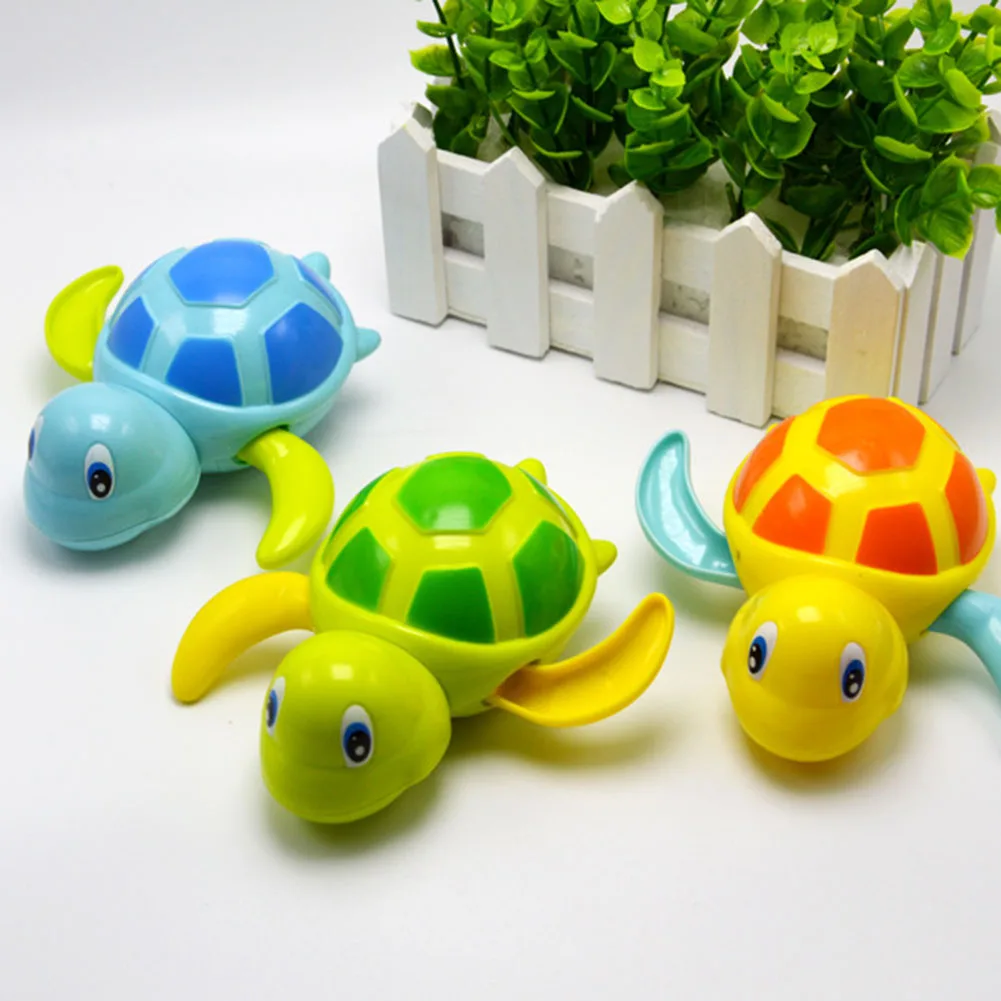 Милый мультфильм животных Черепаха Wind-Up цепи заводные Kid Игрушка |
