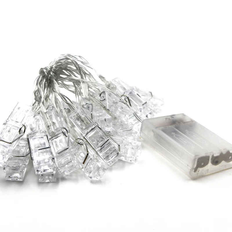Woodpow 10 40LED фото клип струнный свет AA питание от аккумулятора лампы для свадьбы