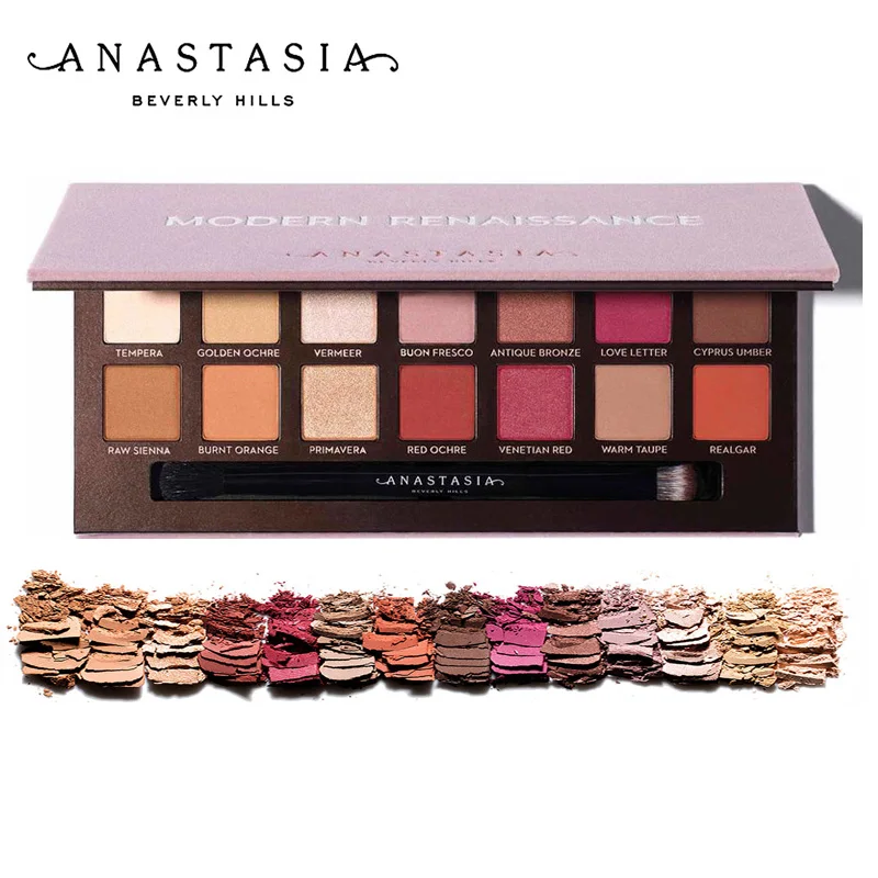 Водостойкая палитра теней для век Anastasia Beverly hilms макияжа водостойкая |