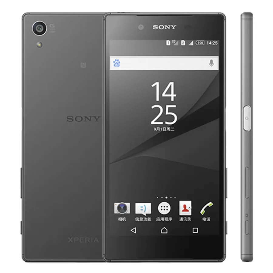Мобильный телефон sony Xperia Z5 E6653, 4G LTE, 5,2 дюймов, 3 ГБ ОЗУ, 32 Гб ПЗУ, четыре ядра, камера 23 МП, 2900 мАч, смартфон на Android