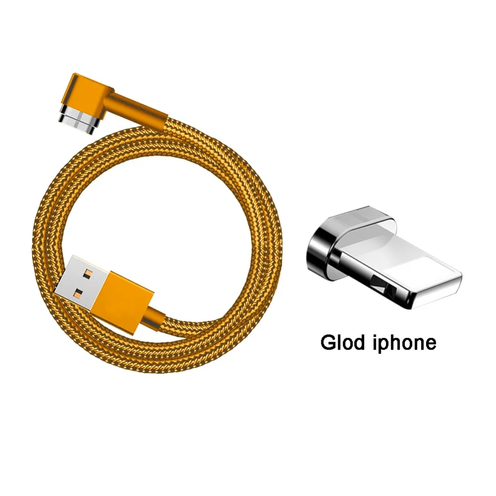 Магнитный зарядный кабель buyincoin магнитный разъем с углом 90 градусов Micro USB
