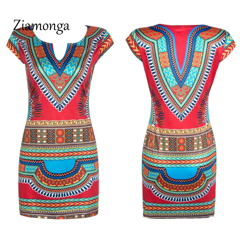 Ziamonga 2017 летнее женское платье в стиле барокко винтажное этническое с глубоким V