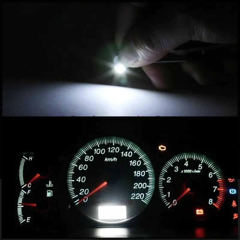 Dash T5 509T лампа SMD Светодиодная B8.5d B8.4 B8.3 1 шт./лот для приборной панели b8.5 5050
