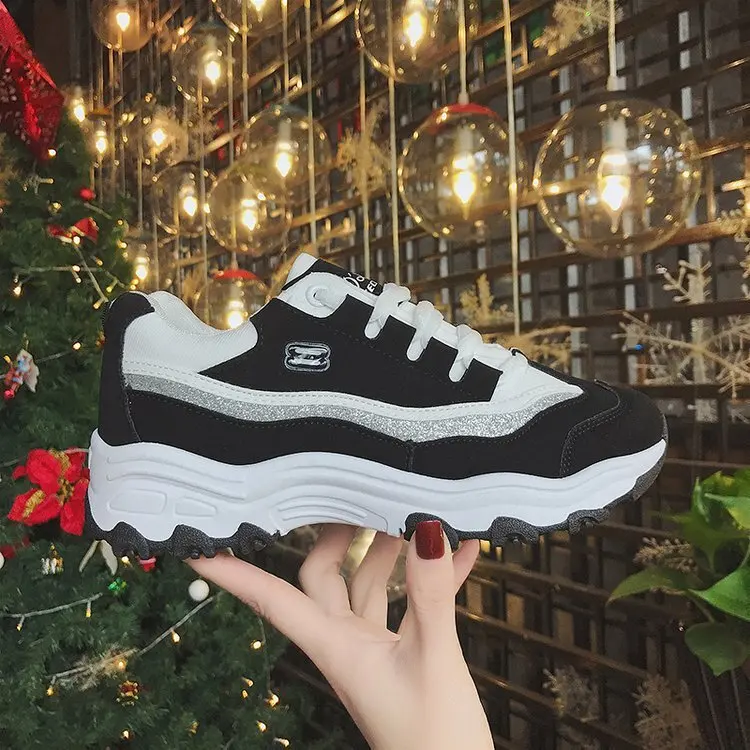 AGUTZM Лето 2019 г. для женщин Повседневное обувь дышащая кроссовки UlzzangShoes криперы