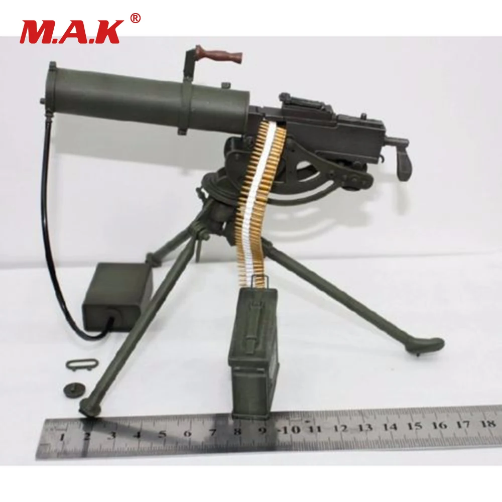 1/6 весы фигурка с оружием модель оружия первой мировой войны Maschinengewehr MG08 Максим