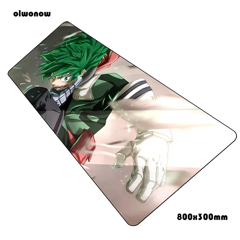 Коврик для мыши my hero Academy 800x300x2 мм красивый коврик для компьютерной мыши игровые аксессуары Domineering игровые коврики и чехлы для геймеров