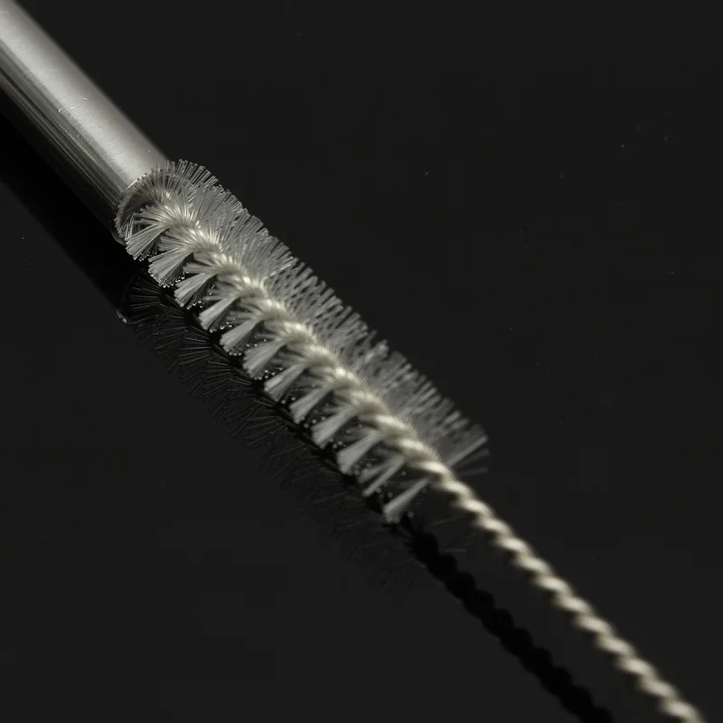 1 шт./лот многоразовая Питьевая металлическая соломинка из нержавеющей стали с