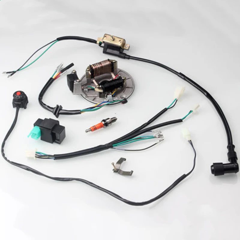 Катушка проводка для мотоцикла сплав пластмассы набор в сборе Замена