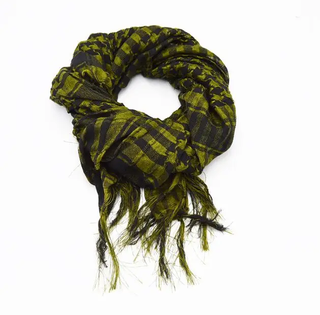 OD Зимний шарф армейский Военный Тактический Keffiyeh Shemagh пустынный шарф в арабском стиле шаль шейный платок головной убор походные Охотничьи аксессуары - Цвет: OD