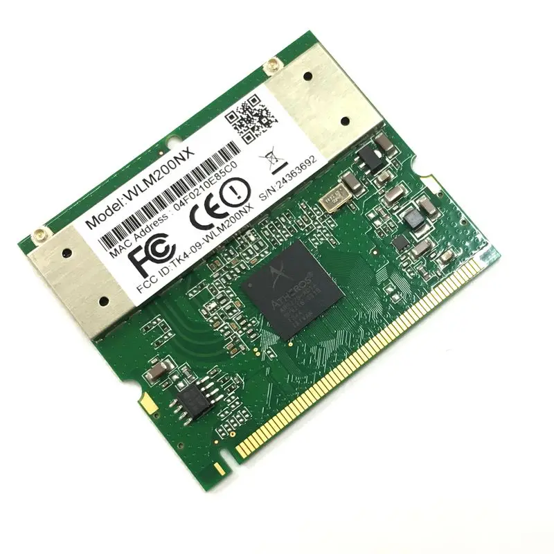 Atheros AR9220 Atheros9220 potex WLM200NX 802.11a/b/g/n двухдиапазонный 2 4/5 ГГц 300 Мбит/с мини PCI Wi Fi