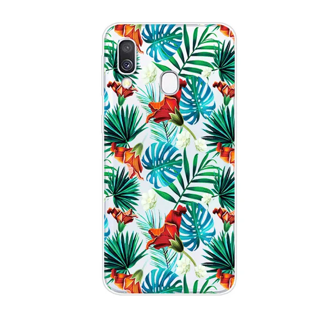 38 D для samsung A40 чехол A405 TPU Мягкий силиконовый чехол для телефона для samsung Galaxy A40 чехол A405F A 40 чехол прозрачный - Цвет: 38