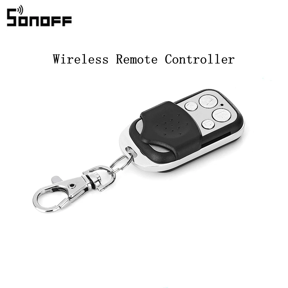 Wireless Controller SONOFF умный дом Комплект беспроводной WiFi Температура Влажность 4CH умный переключатель человеческого тела датчик движения пульт дистанционного управления Замена - Цвет: Wireless Controller