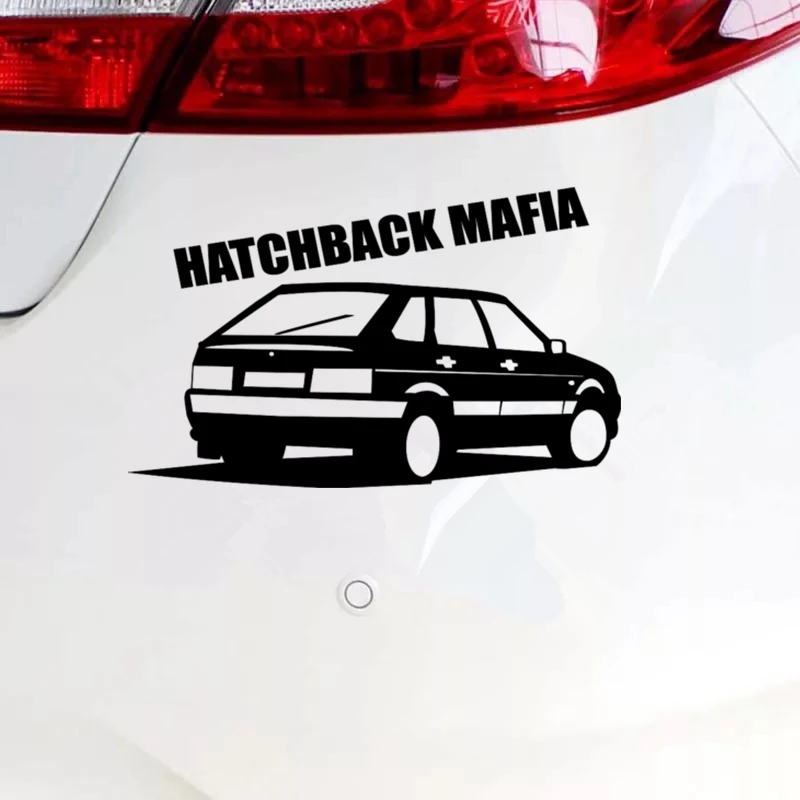 CK2196#20*12см наклейки на авто hatchback mafia 2114 водонепроницаемые машину наклейка для