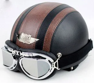 yh 998-1N1 harley helmet half Goggles electric motorcycle | Автомобили и мотоциклы