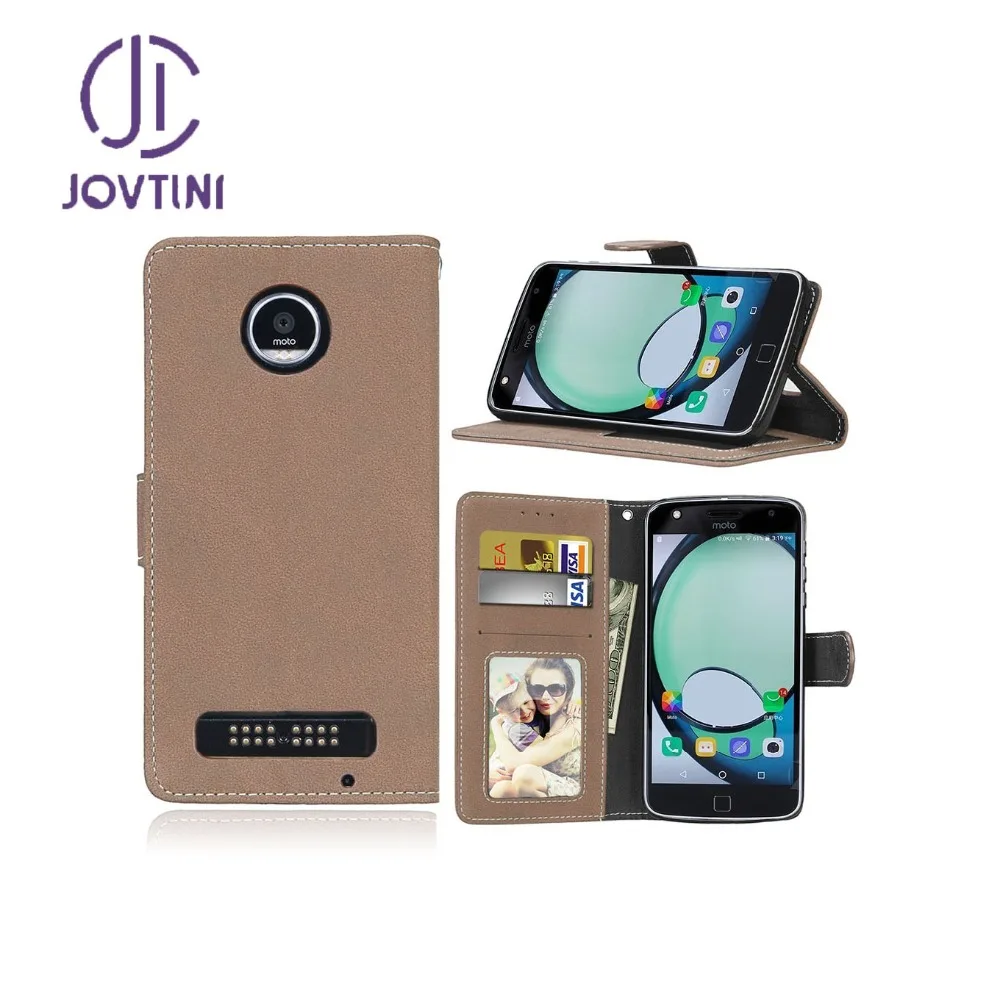 Модные jovtini для Motorola Moto Z Play случае droid нубук Телефон чехол защитный флип сзади