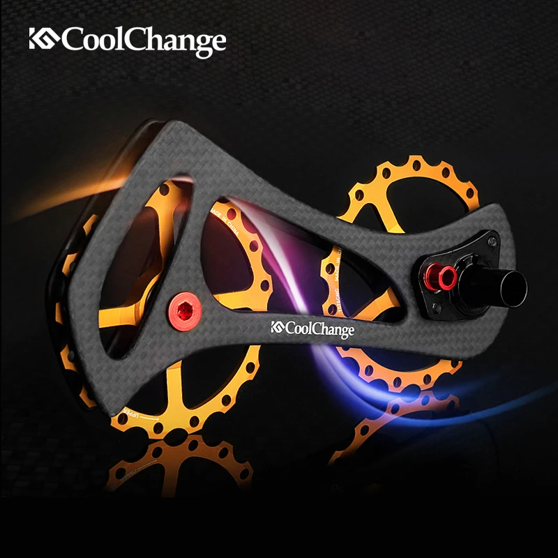 Coolchange приводной 17T велосипед из углеродного волокна керамические подшипники