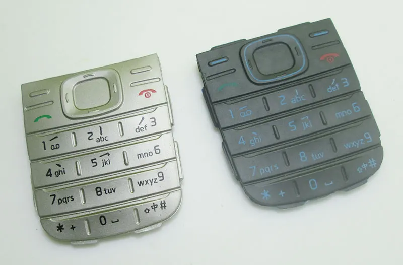 Замена Ремонт клавиатуры Клавиатура Кнопка для Nokia 1208 1200 черный белый|Клавиатуры