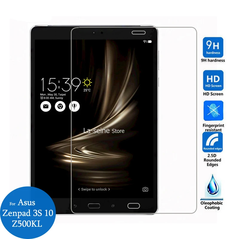 Для Asus Zenpad 3 S 10 Z500KL закаленное Стекло Экран протектор планшет премиум класса