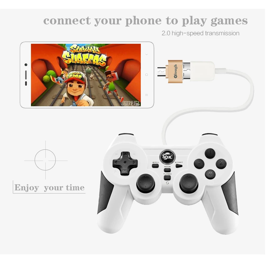 Elough OTG Micro USB адаптер для флеш-накопителя ПК OTG конвертер для samsung Xiaomi HUAWEI Microusb мобильный телефон мини OTG адаптер