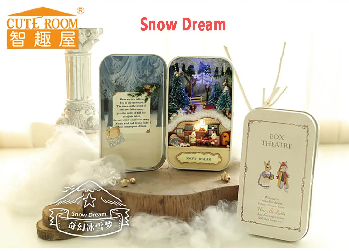 Кукольный дом сделай сам миниатюрный деревянный 3D-пазл миниатюры мебель кукла