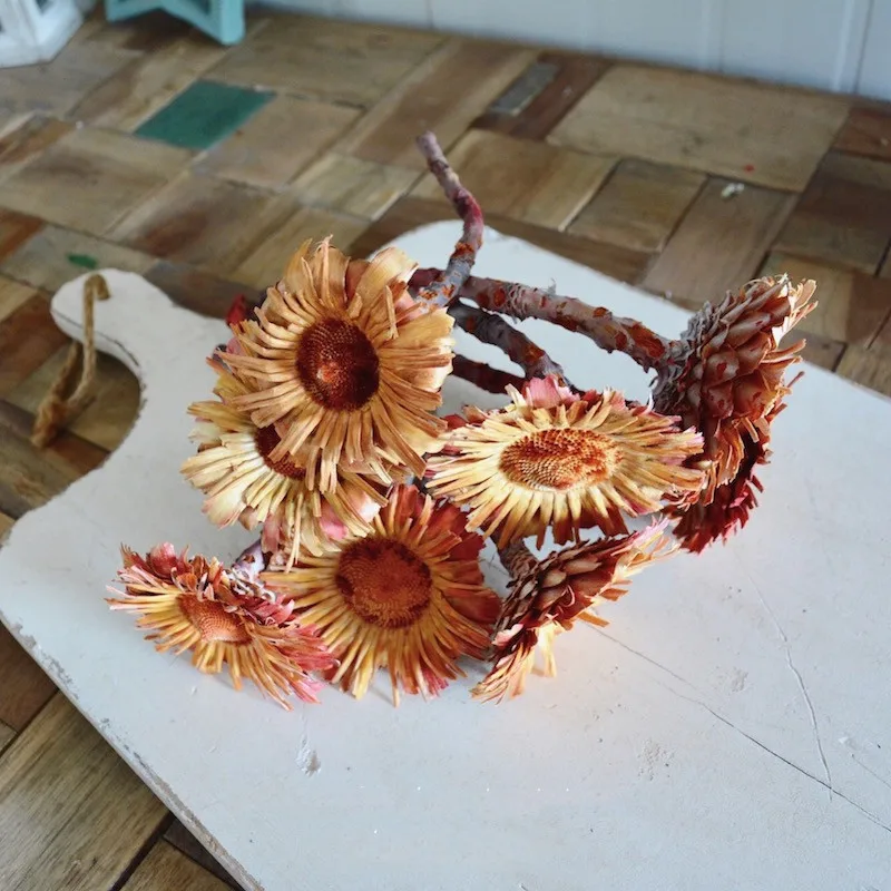 

Sunburn Sunflower, Dry Flower, Immortal Flower, Natural Flower Cafe Model Room Decoration Free Shipping