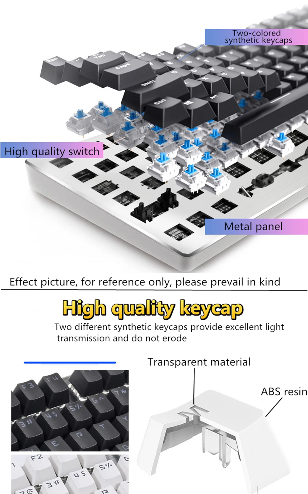 Bluetooth Беспроводная игровая механическая клавиатура светодиодный RGB с подсветкой Teclado Anti-ghosting для геймера телефона ipad ПК Русский Английский