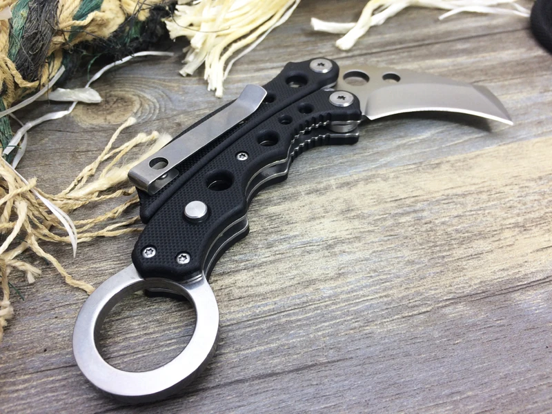 Новое поступление SR199C Karambit складной нож 5Cr15Mov тактический карманный открытый EDC