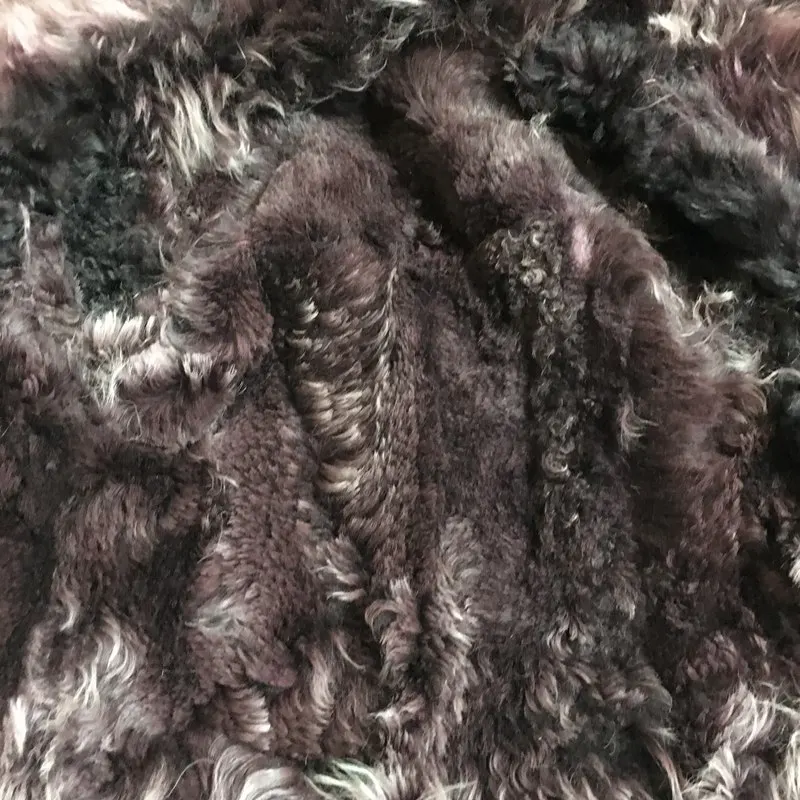 Дубленки женские из овчины женская мода натуральная кожаная куртка монгольский