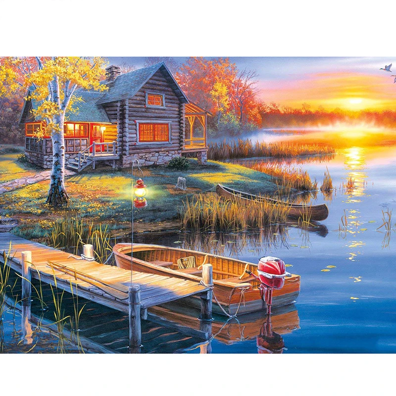 Алмазная вышивка с белым мелом 5D алмазная Вышивка крестиком Кристальные наборы