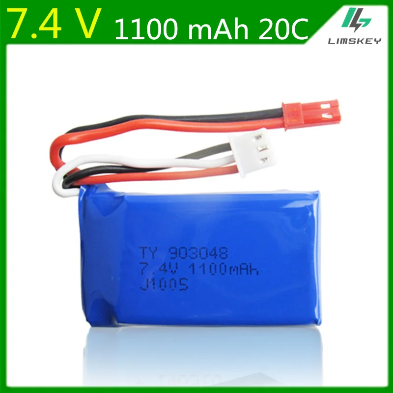 Оригинальный бренд для Wltoys A949 A959 A969 A979 K929 1/18 Rc Car LiPo Battery 7 4 V 1100mah 25c 27 запчасти RC