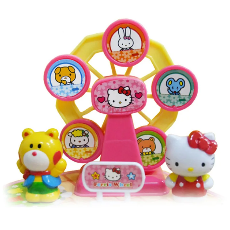 Игрушки для девочек HELLO KITTY уличная игровая площадка домик подарок на день