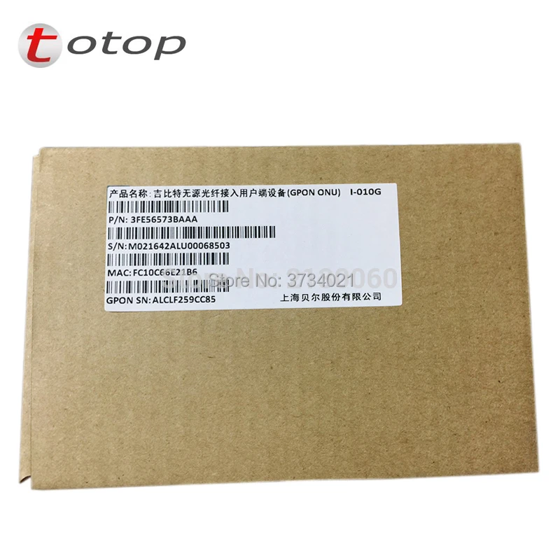 Оригинальная новая английская версия 1 шт. Alcatel Lucent I 010G GPON ONU/ONT оптический сетевой