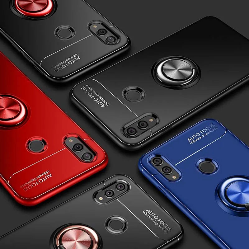 Чехол для huawei Honor 8 9 10 20 Lite 10i 20i 7X 7A 7C 9X Pro 8A 8C 8S 8X Max V10 V20 Play чехол Силиконовое кольцо для телефона чехол на заднюю панель